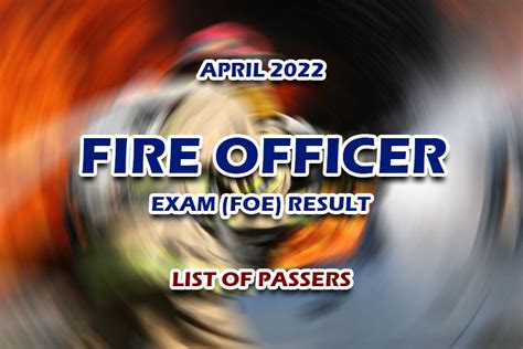 foe exam 2022 result